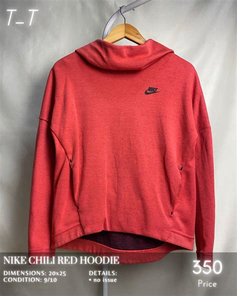 nike chiel|nike chile red hoodie.